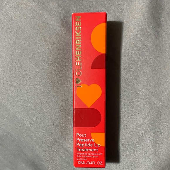 Ole Henriksen Lip Treatment in Red and Orange limited edition Blood orange Sprit